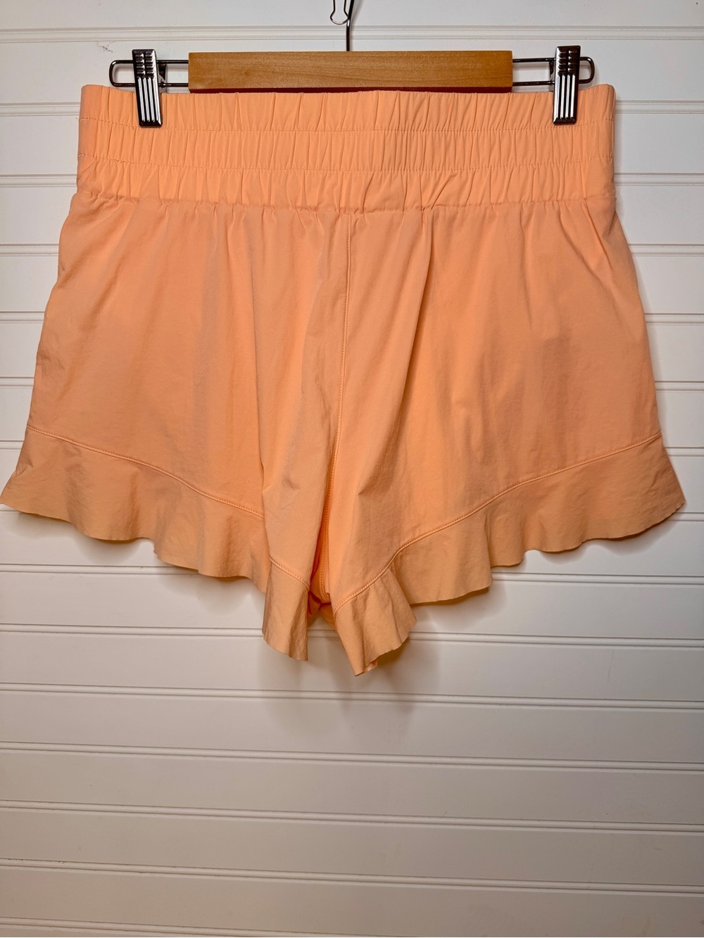 JoyLab Peach Athletic Flowy Shorts w/ Built-In Liner Sz M - Picture 5 of 10
